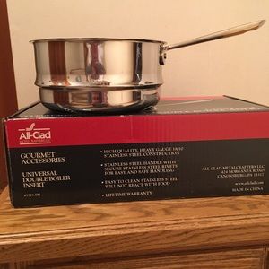 All-Clad Double Boiler Insert